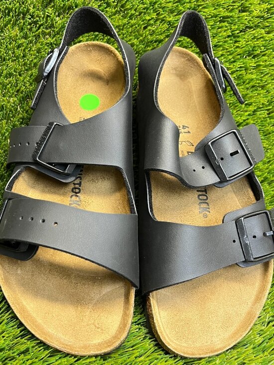 Birkenstock Milano Mens Size 8 Black Brown Beach Classic Outdoor Comfort Sandals main image 10